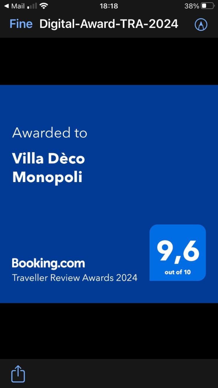 Villa Deco モノーポリ エクステリア 写真